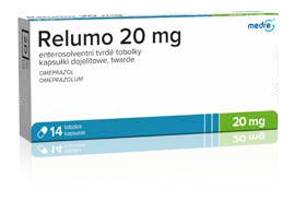 Relumo 20 mg enterosolventní tvrdé tobolky 14 tob