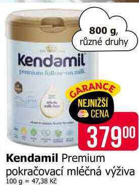 Kendamil Premium pokračovací mléčná výživa 800 g