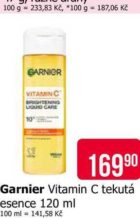 Garnier Vitamin C tekutá esence 120 ml