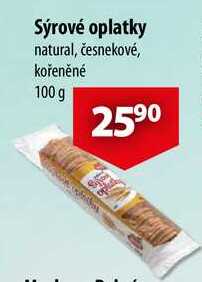 Sýrové oplatky, 100 g 