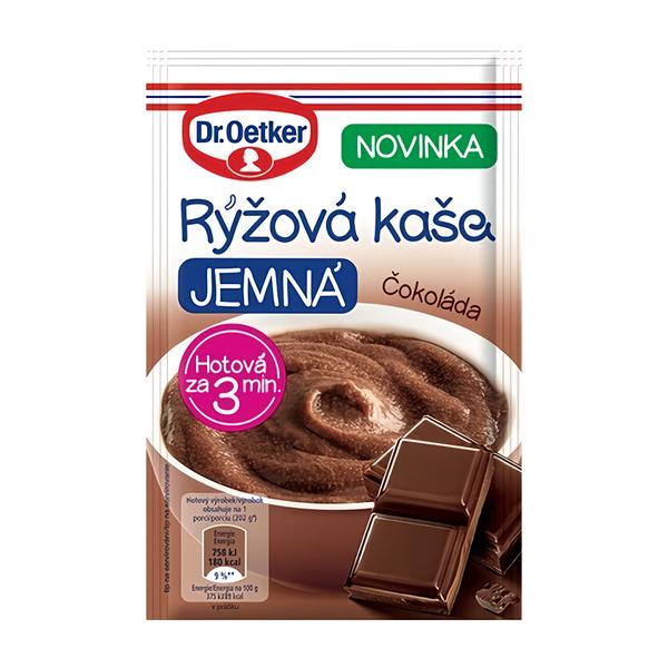 Dr. Oetker Rýžová kaše jemná, Čokoláda
