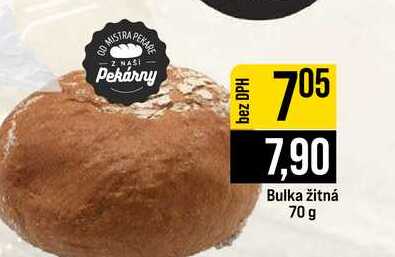 Bulka žitná 70g