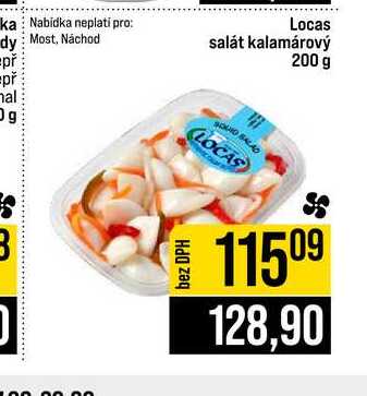 Locas salát kalamárový 200g
