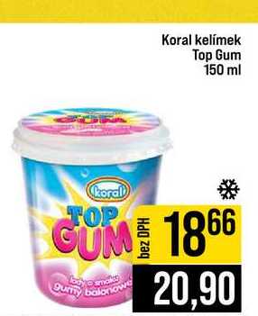 Koral kelímek Top Gum 150 ml