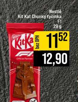 Nestlé Kit Kat Chunky tyčinka F1 29 g 
