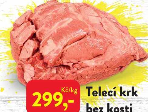 Telecí krk bez kosti 1kg