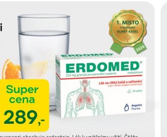 ERDOMED® granule pro perorální suspenzi 225 mg i 20 sáčků