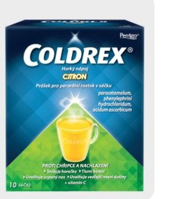 COLDREX® Horký nápoj Citron 10sáčků
