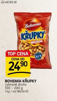BOHEMIA KŘUPKY vybrané druhy 100-200 g