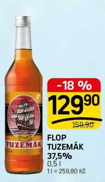 FLOP TUZEMÁK 37,5% 0,5l