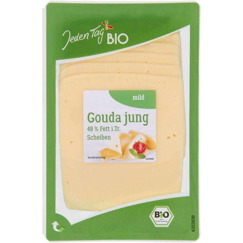 Jeden Tag Bio Gouda plátky, 200 g