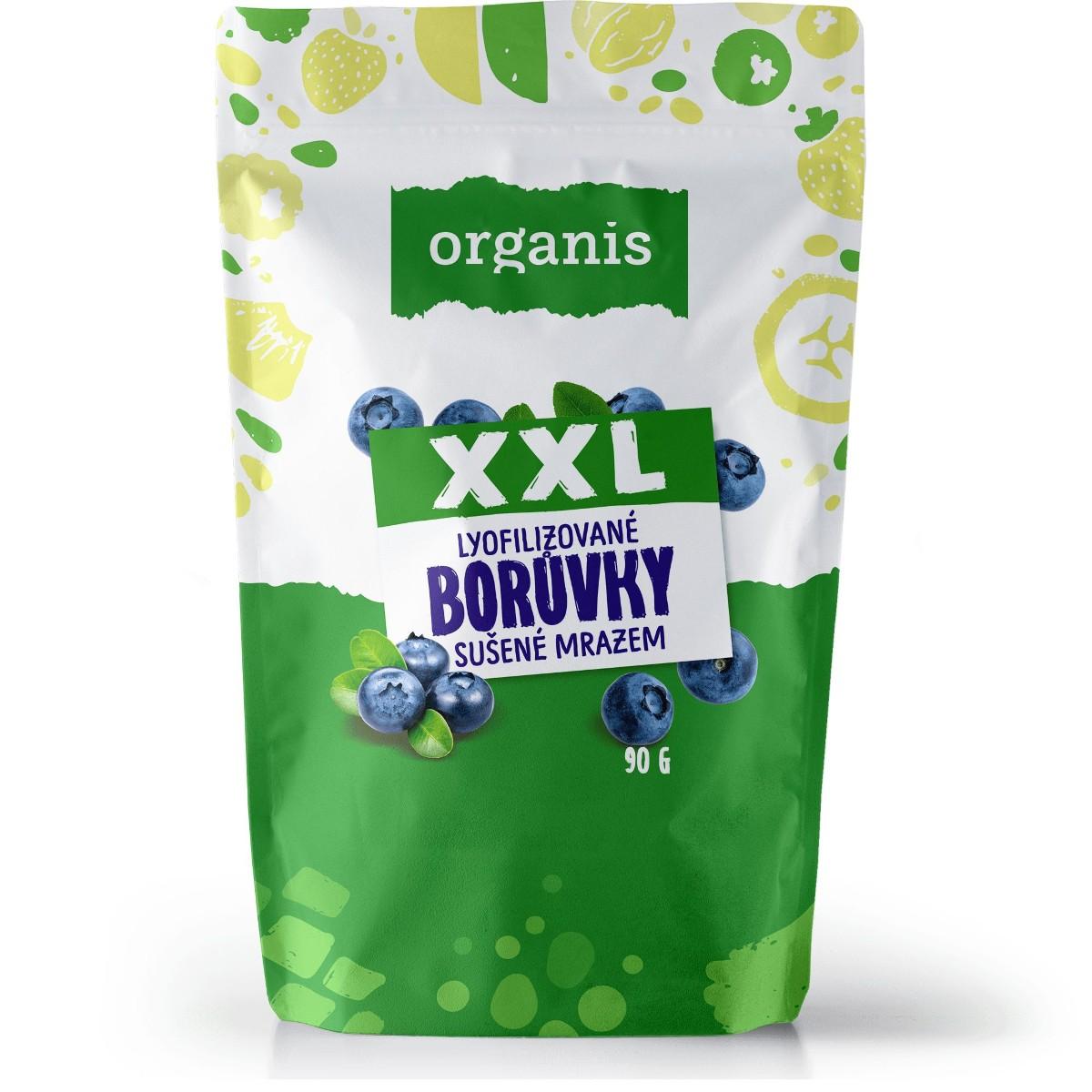 Organis Borůvky sušené mrazem XXL, 90 g