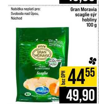 Gran Moravia scaglie sýr hobliny 100 g