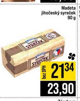 Madeta jihočeský syreček 90 g