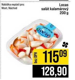 Locas salát kalamárový 200 g