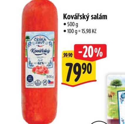  Kovářský salám 500 g  