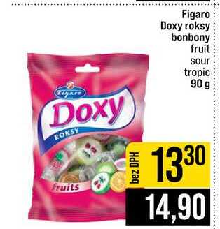 Figaro Doxy roksy bonbony fruit sour tropic 90 g