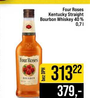Four Roses Kentucky Straight Bourbon Whiskey 40% 0,7l