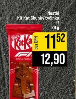 Nestlé Kit Kat Chunky tyčinka F1 29 g