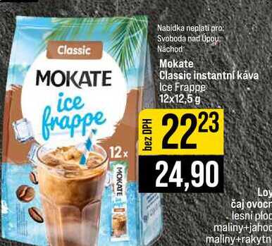 Mokate Classic instantní káva Ice Frappe 12x12,5 g