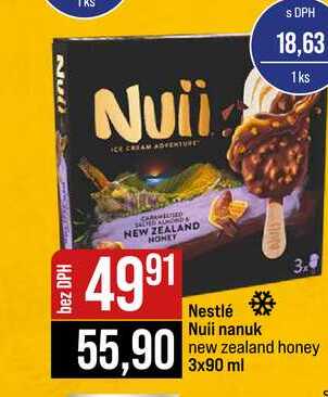 Nestlé Nuii nanuk new zealand honey 3x90 ml
