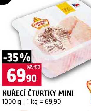 KUŘECÍ ČTVRTKY MINI 1000 g
