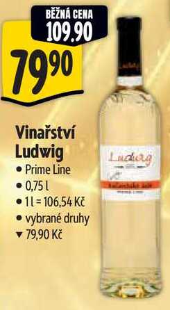 Vinařství Ludwig, 0,75 l