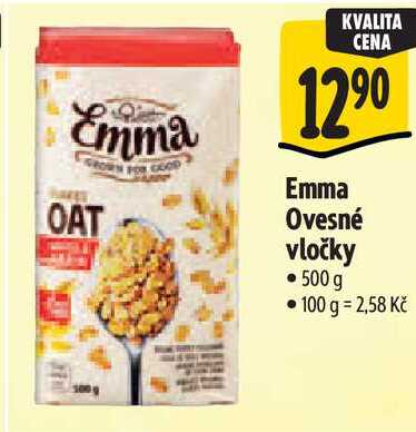 Emma Ovesné vločky, 500 g 