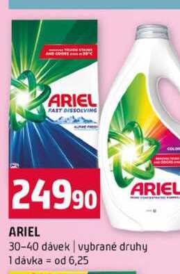 ARIEL 30-40 dávek vybrané druhy