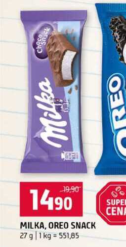 MILKA, OREO SNACK 27 g