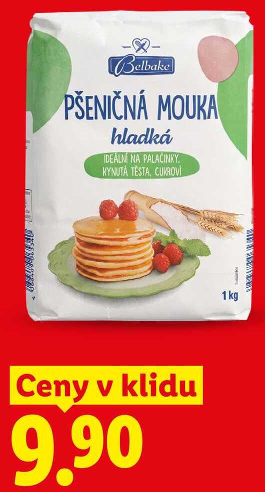 PŠENIČNÁ MOUKA hladká, 1 kg 