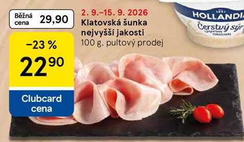 Klatovská šunkan nejvyšší jakosti, 100 g