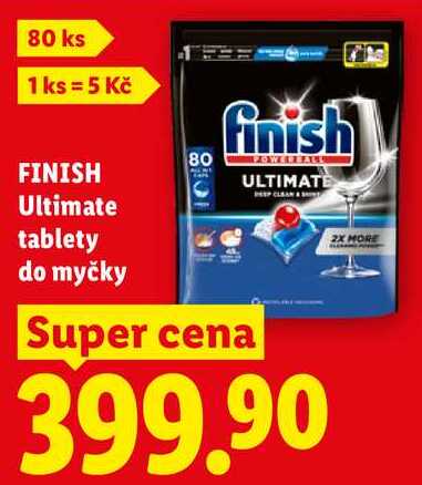 FINISH Ultimate tablety do myčky
