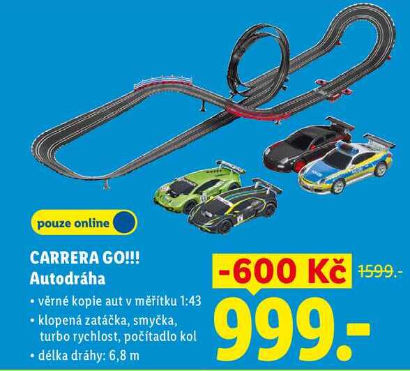 CARRERA GO!!! Autodráha