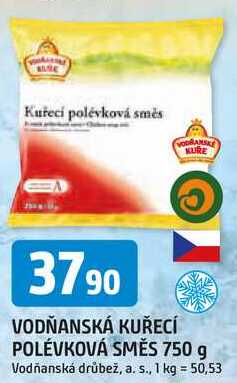 VODŇANSKÁ KUŘECÍ POLÉVKOVÁ SMĚS 750 g