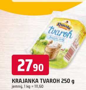 KRAJANKA TVAROH 250 g