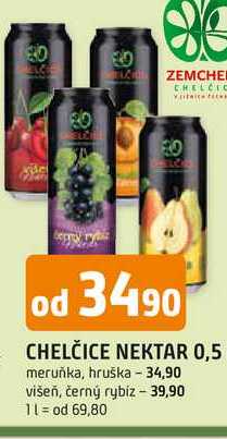 CHELČICE NEKTAR 0,5l