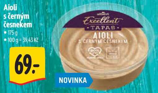 Aioli s černým česnekem, 175 g