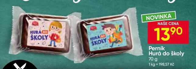 Perník Hurá do školy 70 g