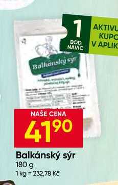 Balkánský sýr 180 g 