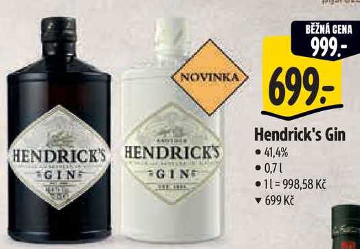 Hendrick's Gin, 0,7 l