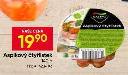 Aspikový čtyřlístek 140 g