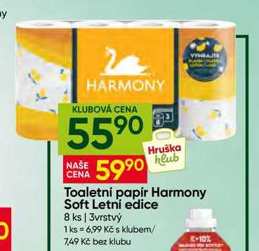 Harmony Soft Letní edice 8 ks 3vrstvý