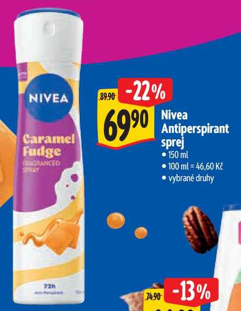 Nivea Antiperspirant sprej, 150 ml