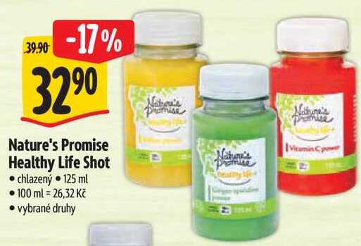 Nature's Promise Healthy Life Shot, 125 ml
