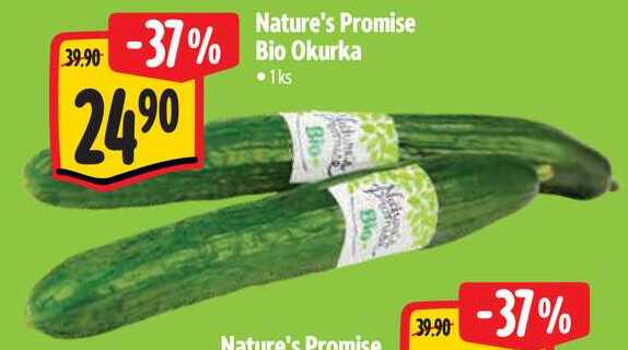 Nature's Promise Bio Okurka, 1ks