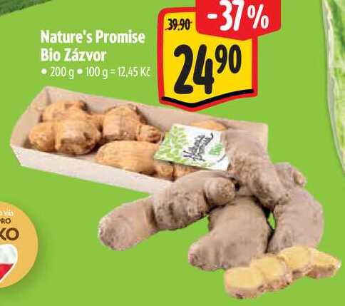 Nature's Promise Bio Zázvor, 200 g  