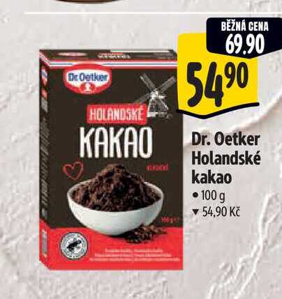 Dr. Oetker Holandské kakao 100 g