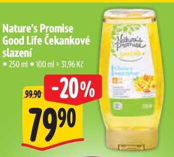 Nature's Promise Good Life Čekankové slazení, 250 ml