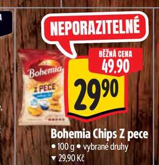 Bohemia Chips Z pece 100 g